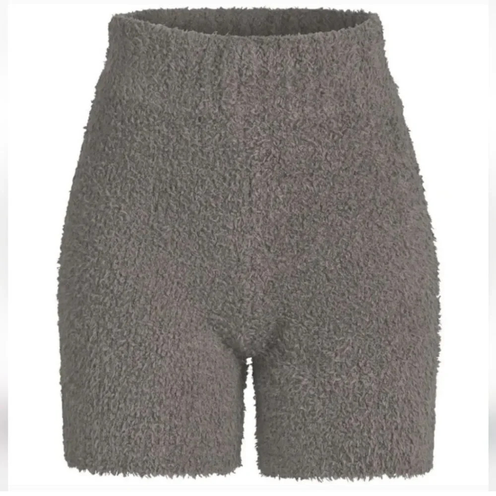 SKIMS Cozy Boucle Knitted Fleece Shorts